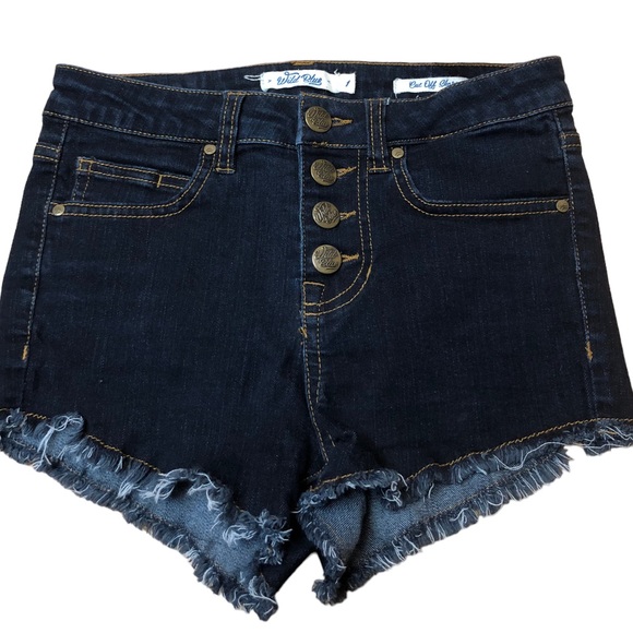 Wild Blue Dark Denim Shorts NWOT🌸🌸 - Picture 1 of 8